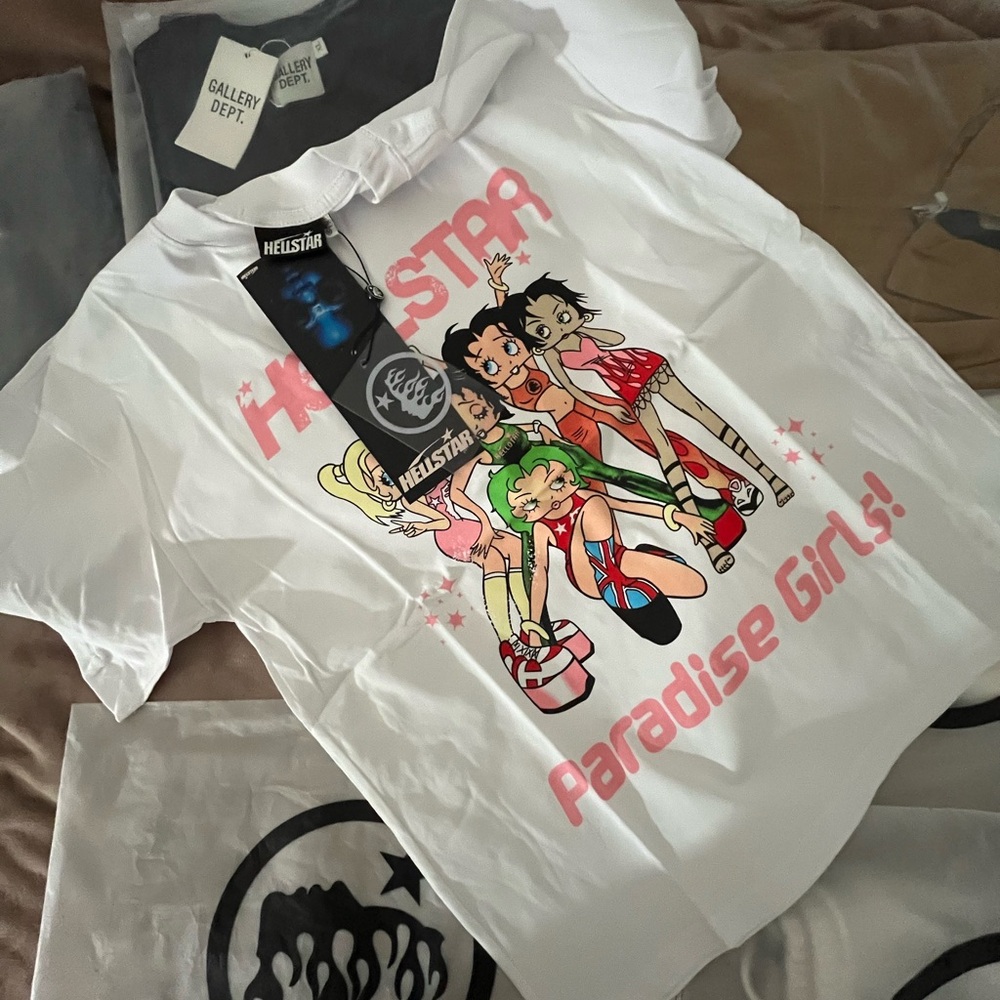 White Retro Graphic Short Sleeve Tee